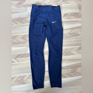 Nike Women's Navy Running Tights